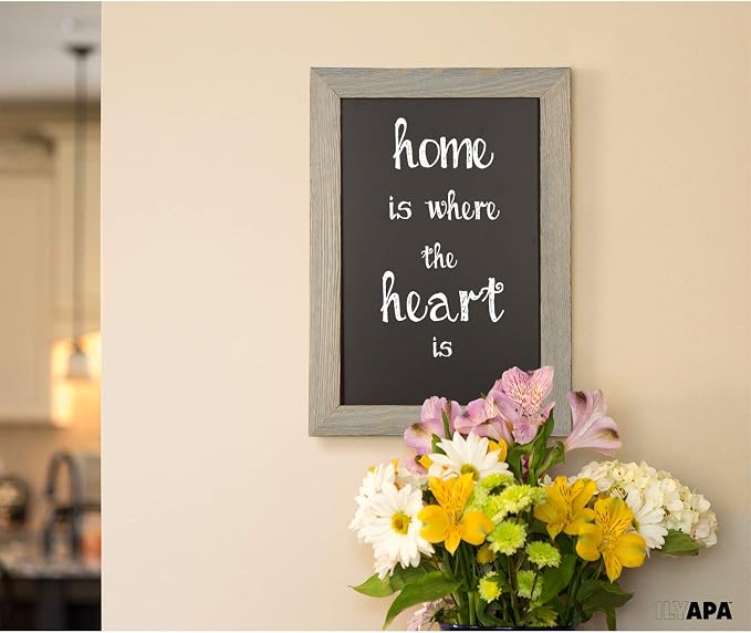 Ilyapa Rustic Wooden Magnetic Kitchen Chalkboard Sign - Image 4
