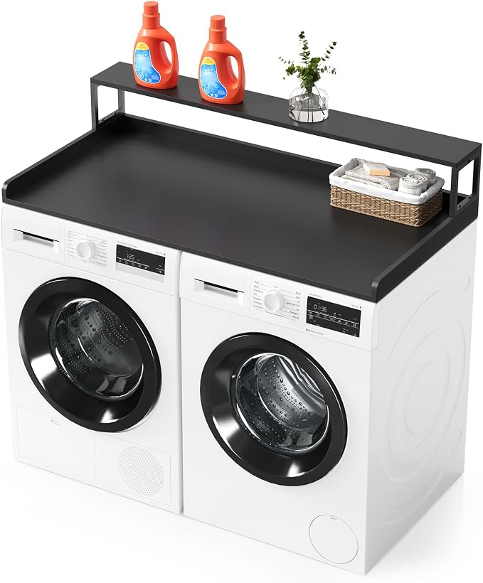 SpaceAid 2-Tier Washer Dryer Countertop, Laundry Topper by SpaceAid