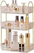 Bathroom Counter Organizer Countertop Storage, Cosmetics Skincare Shelf by SHUANGQING