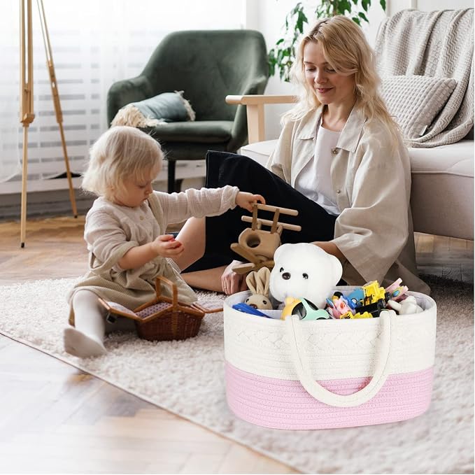 ABenkle Diaper Caddy Organizer - Image 8