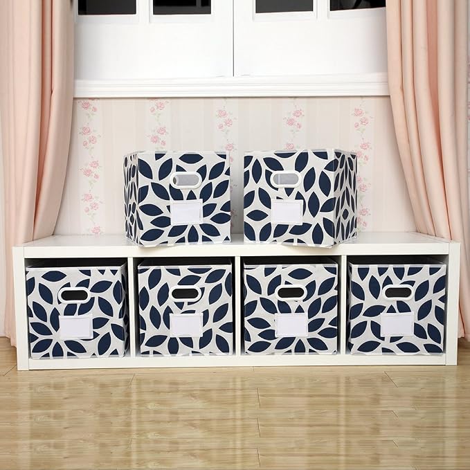 MAX Houser 6 Pack Foldable Fabric Storage Bins - Image 7