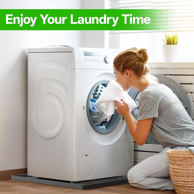 Washing Machine Drain Pan Silicone mat – 26.5x26.5 Inch Non-Slip Waterproof - Image 7