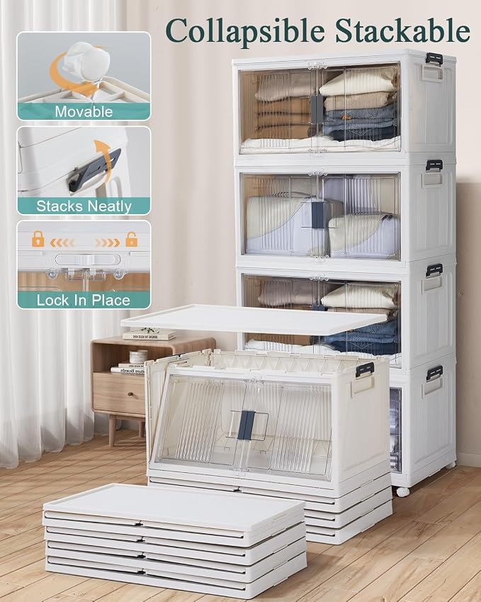 OlarHike 97QT Stackable Storage Bins - Image 3