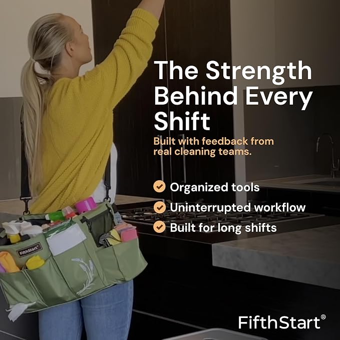 FifthStart Multi-Purpose Cleaning Caddy - Image 7