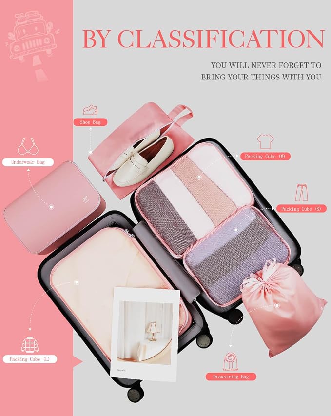 HOTOR Packing Cubes for Suitcases - Image 5