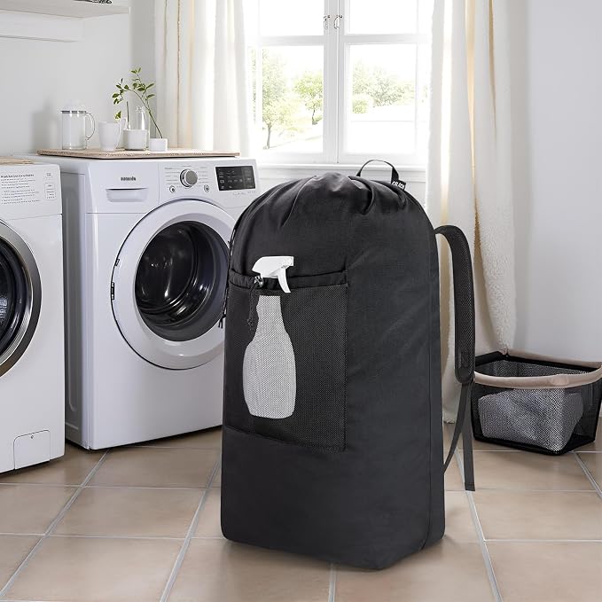 Laundry Bag Backpack, Laundry Bag - Image 8