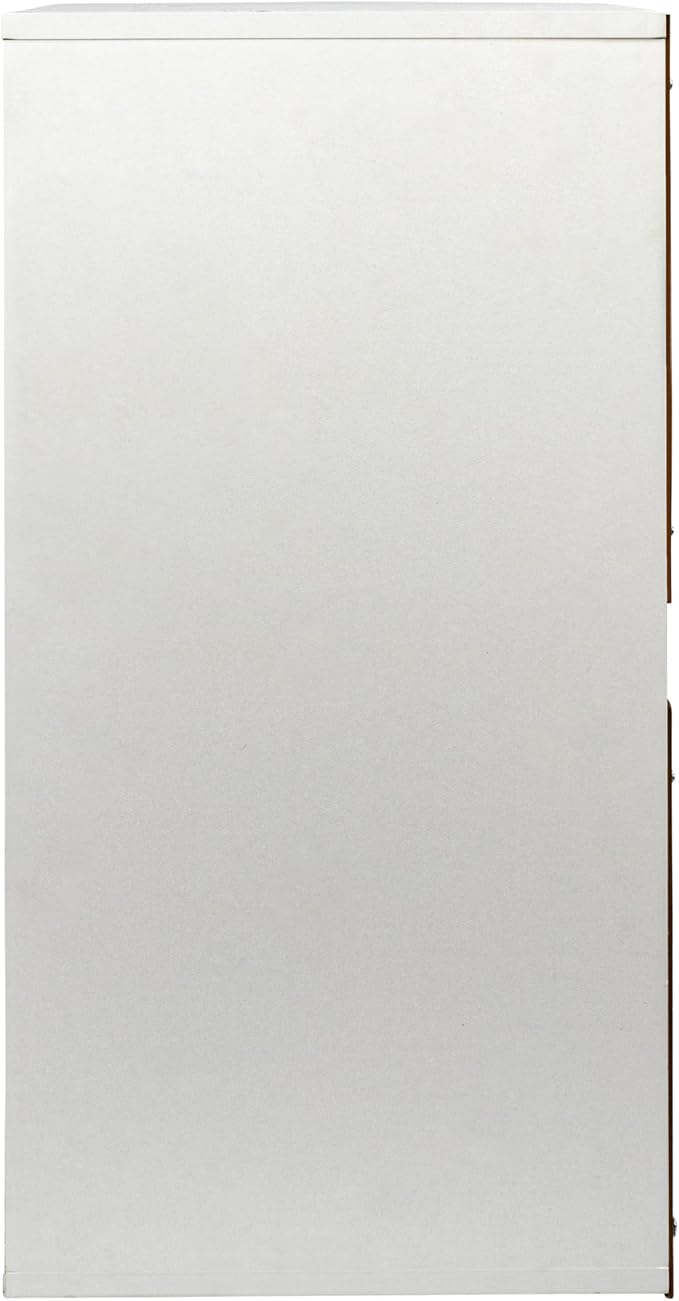 Household Essentials Laundry Sorter Cabinet, Scandi White Finish - Image 7