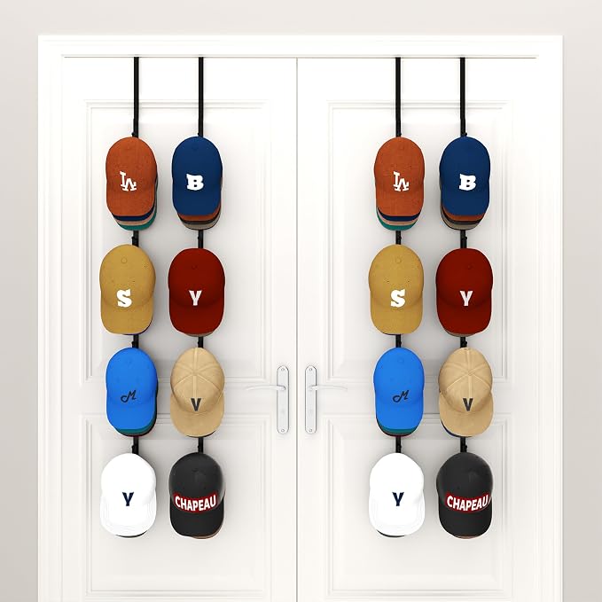 HapiRm Over Door Hat Rack by HapiRm