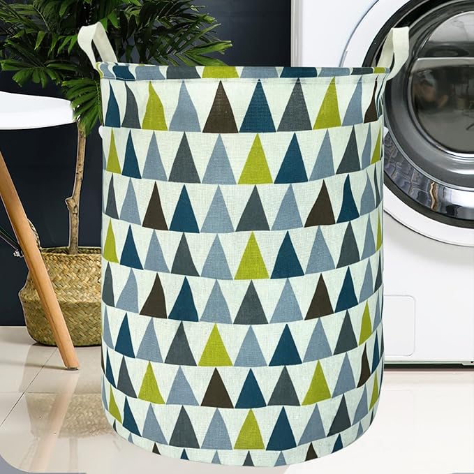 Merdes 19.7’’ Waterproof Foldable Laundry Hamper, Dirty Clothes Laundry Basket - Image 3