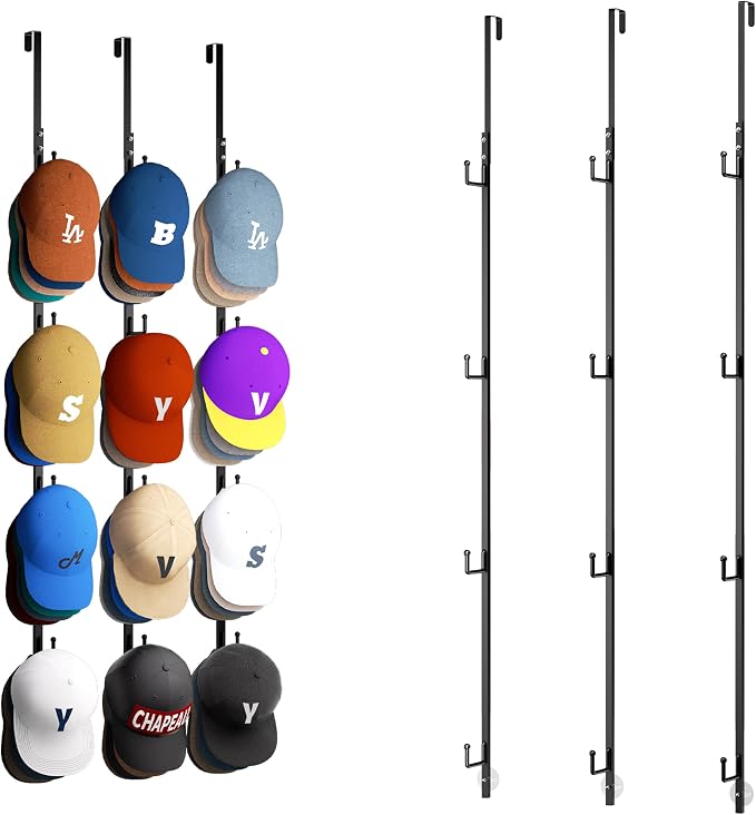 HapiRm Over Door Hat Rack by HapiRm