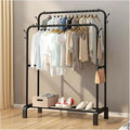 Standing Coat Stand Clothes Drying Rack Floor Balcony Home Clothesline Drying by Unknown