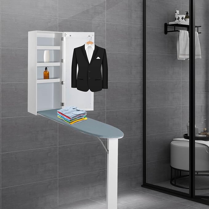 Wall-Mounted Ironing Board Cabinet - Image 8