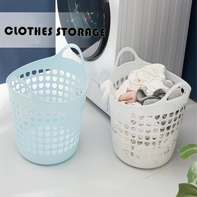 Portable Laundry Hamper with Handles - Image 3