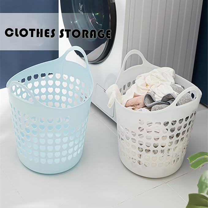 Portable Laundry Hamper with Handles - Image 3