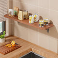 Wall Mounted Folding Table Desk Kitchen Dining Table Floating Foldable Table by Unknown