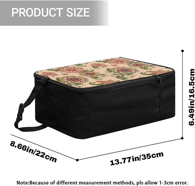 Mandala Steam Iron Cover Bag Printed Polyester Iron Carrying Case - Image 7