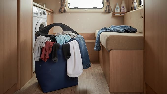 90L Foldable Laundry Basket - Image 9