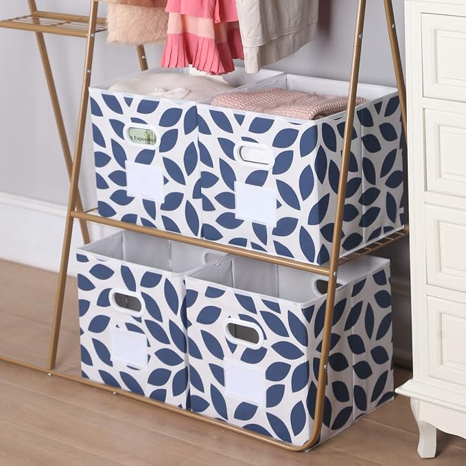 MAX Houser Fabric Storage Bins Cubes Baskets Containers - Image 6