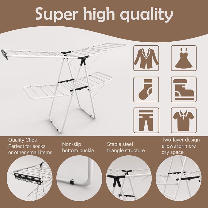 Maomo Premium Double Coat Drying Rack - Image 6