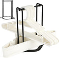 Portable Hanger Organizer Rack, Hanger Storage Stacker Holder Caddy by HAKDAY