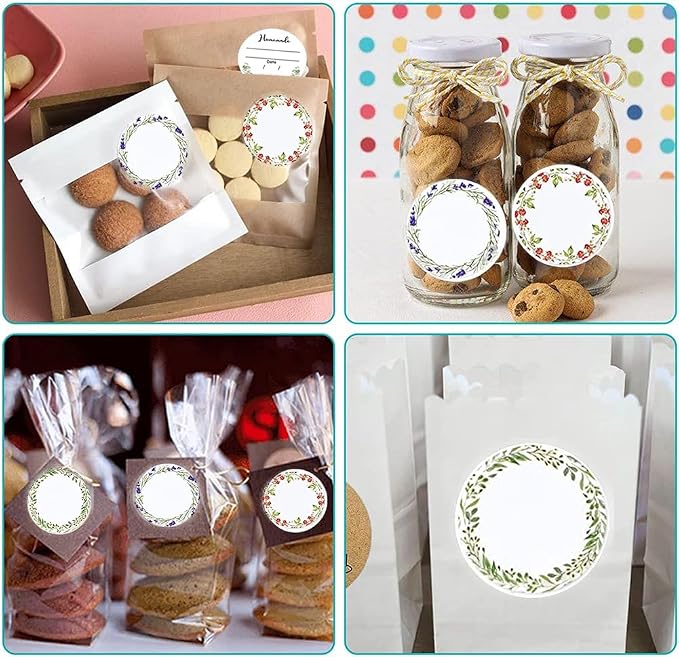 500PCS Canning Label Stickers for Jars and Lids, 2Inch Round Jars Labels for - Image 7