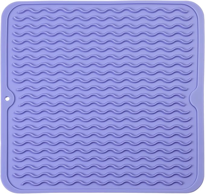 Silicone Dish Drying Mat for Multiple Usage, Easy clean, Eco-friendly, by MicoYang