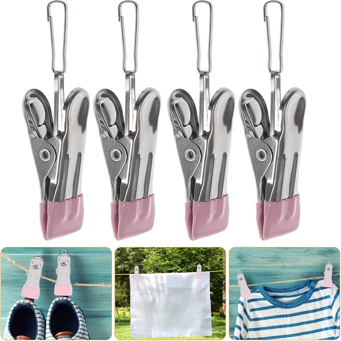 Heavy Duty Clothes Clip Hanger Set - Image 7