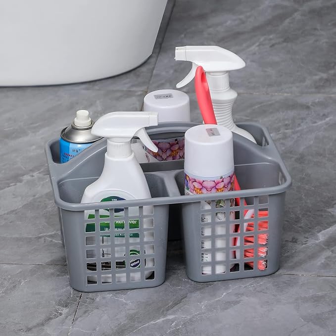 Portable Shower Caddy Basket, Convenient Cleaning Supplies Organizer - Image 4