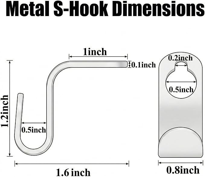 Hanger Connector Hooks – 50-Pack Clothes Hanger Connector Hooks – Space-Saving - Image 7