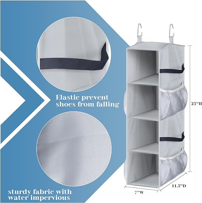 SLEEPING LAMB Short Hanging Shoe Organizer - Image 5