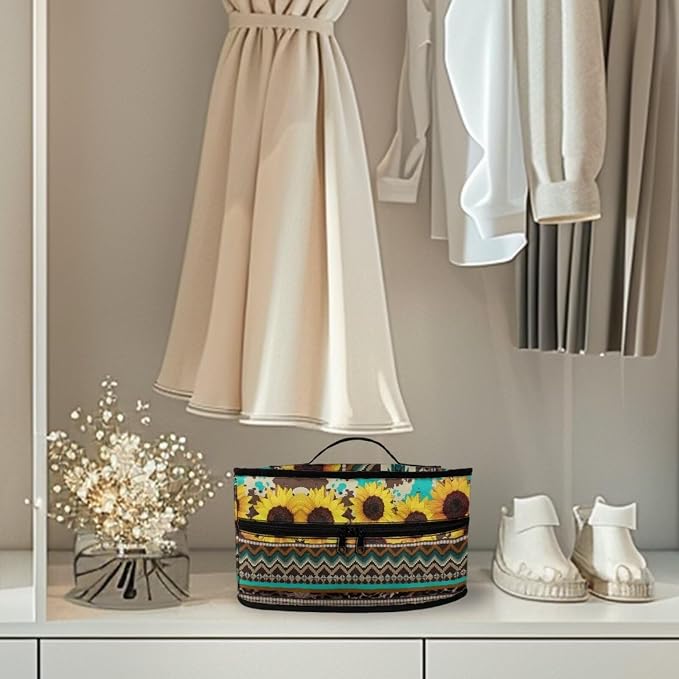 Indian Sunflower Iron Portable Storage Bag - Image 4