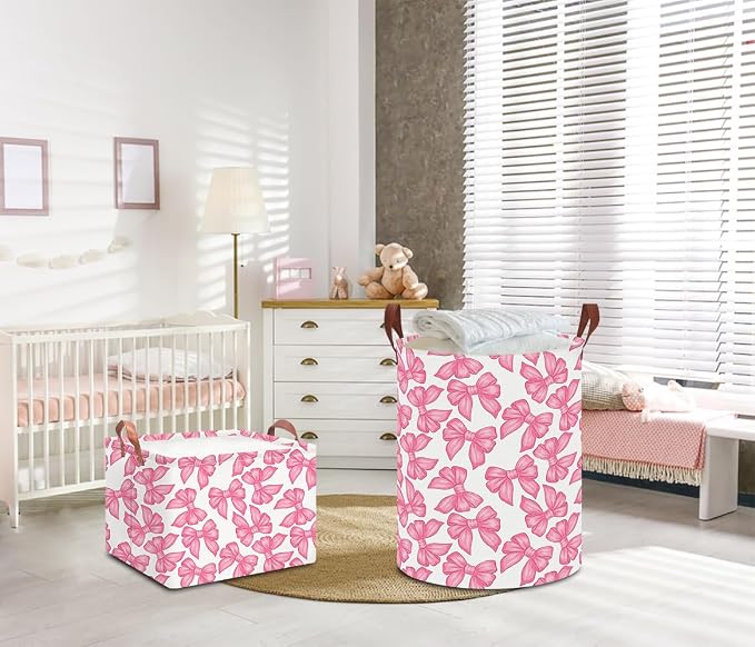 Laundry Hamper, Laundry Basket, Baby Nursery Hamper, Waterproof Storage Bin - Image 2