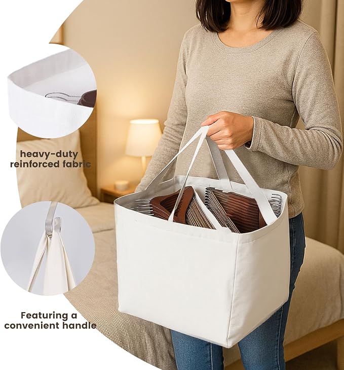 MCPINKY Clothes Hanger Organizer Bag, Hanger Triangle Storage Bag - Image 4
