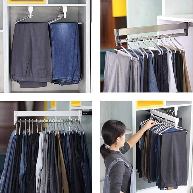 Heavy Duty Extendable Pull Out Closet Rod - Image 6