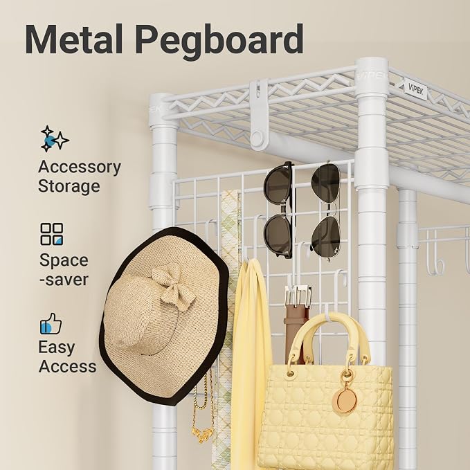 VIPEK R1 Rolling Clothes Rack - Image 2