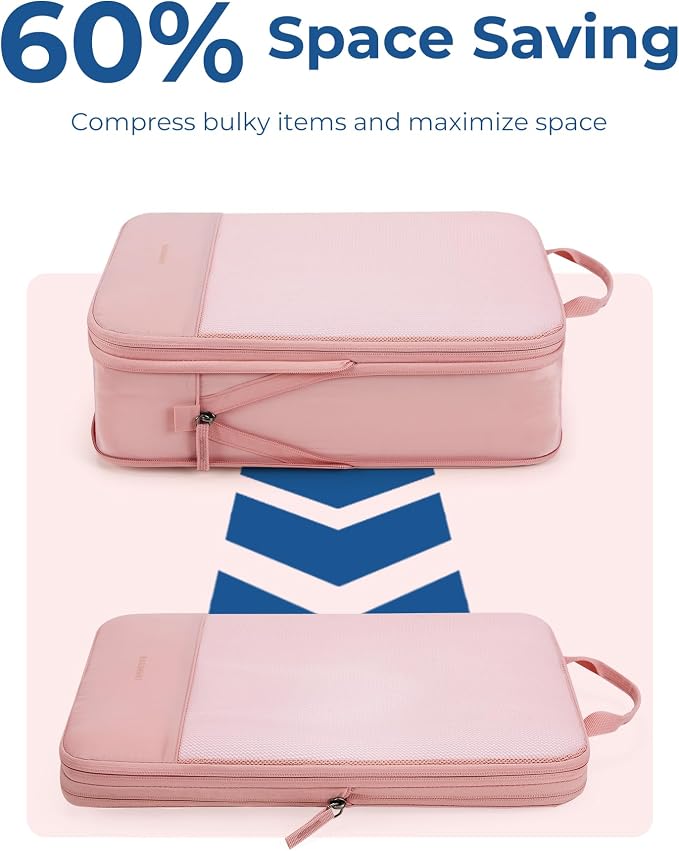 BAGSMART Hanging Compression Packing Cubes - Image 3