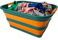 SAMMART Collapsible Plastic Laundry Basket by SAMMART