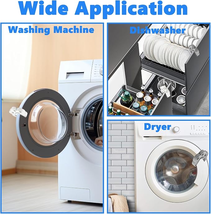 2 Pack Washing Machine Door Prop Open Front Load Washer Door Prop Dryer Door - Image 7