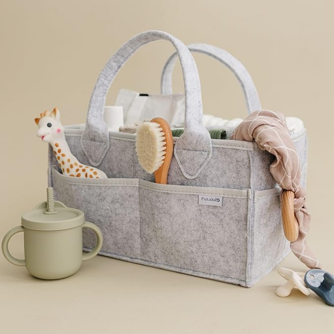 PUTSKA Baby Diaper Caddy Organizer - Image 7