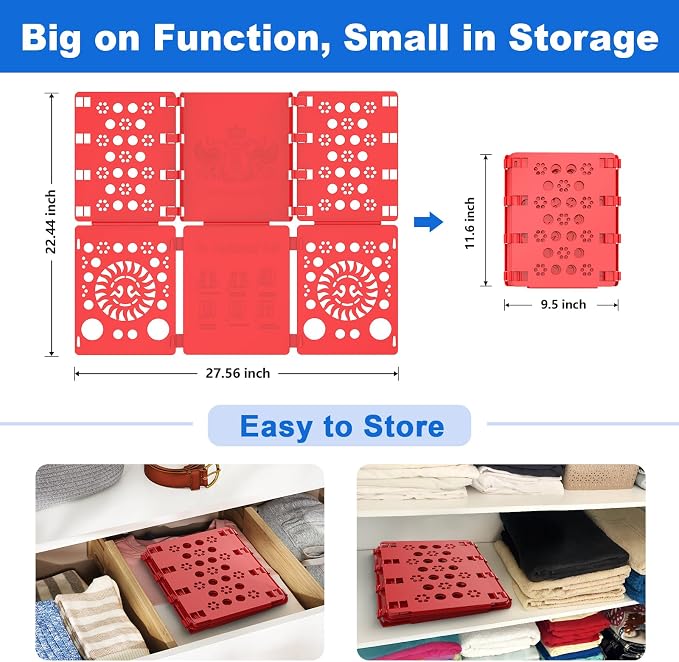 BoxLegend Shirt Folder Board Tshirt Clothes Folder Folding Board Durable - Image 5