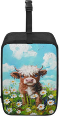 Steam Iron Travel Bag Daisy Cow Water-Resistant Protective Pouch by YUVAMAGIMO
