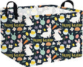 Rectangular Black Easter basket, Easter basket empty, Kids Storage Baskets by FXOCSHE