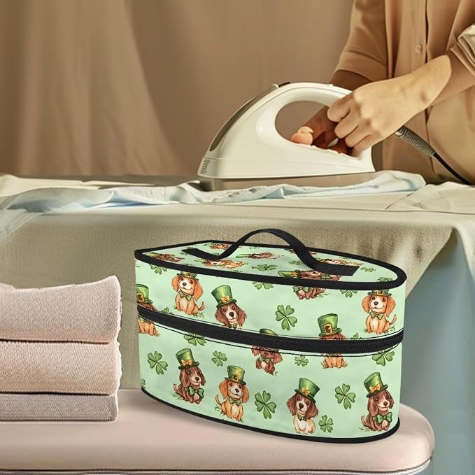 Saint Patricks Day Iron Storage Bag Fits Traveling Outing Lightweight Cute Iron - Image 2