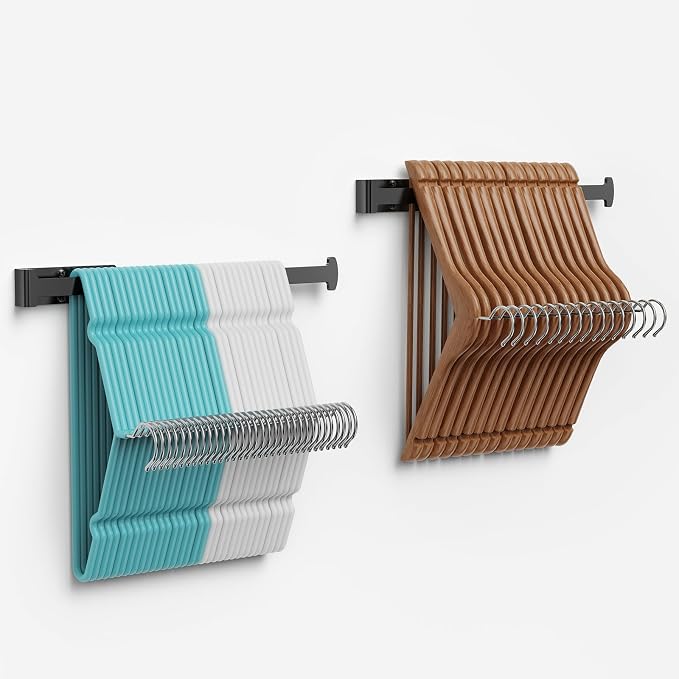 2 Pack Hanger Holder, Hanger Storage Rack - Image 6
