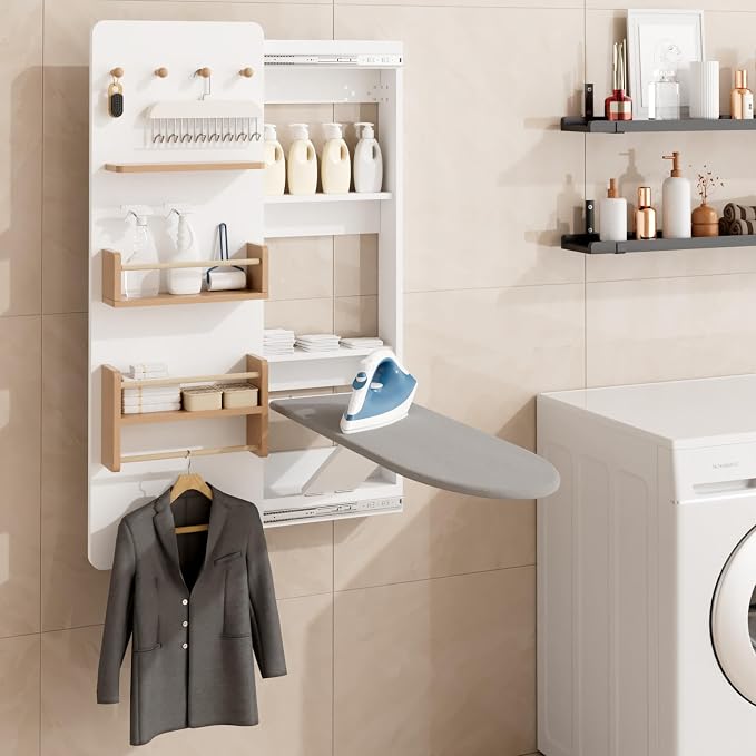 Wall Mounted Ironing Board Cabinet - Image 7