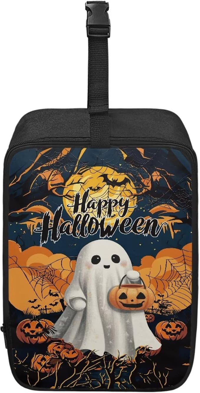 Pumpkin Ghost Garment Steamer Case Lightweight Travel Iron Storage Bag Portable by YUVAMAGIMO