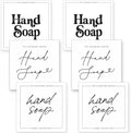 Vintage Farmhouse Hand Soap Labels by Chaumiere