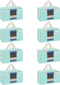 VENO 8 Pack Moving Bags, Storage Bins by Veno