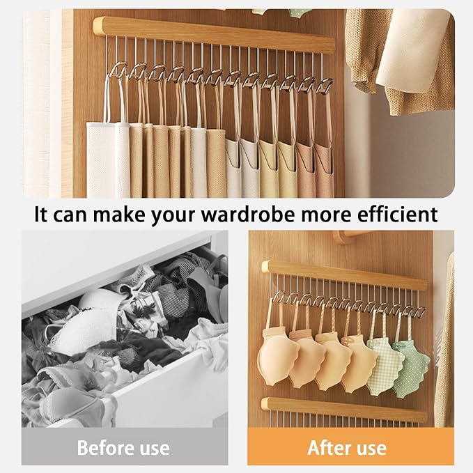 12 inch valet rods for closets, extendable and pull-out wardrobe pole for - Image 3