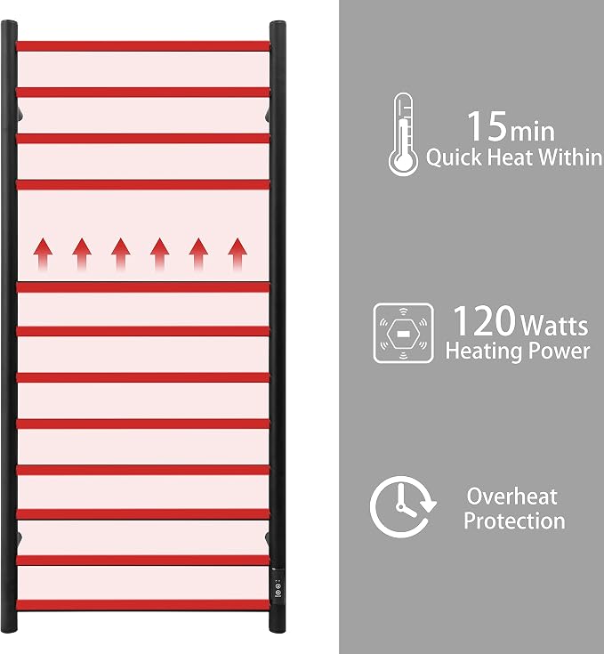 KEG Towel Warmer Wall Mounted - Image 2